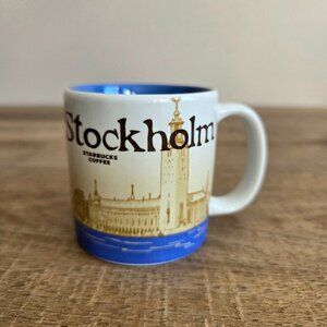 Stockholm Starbucks mini Espresso coffee mug/cup. 3oz, 89ml.